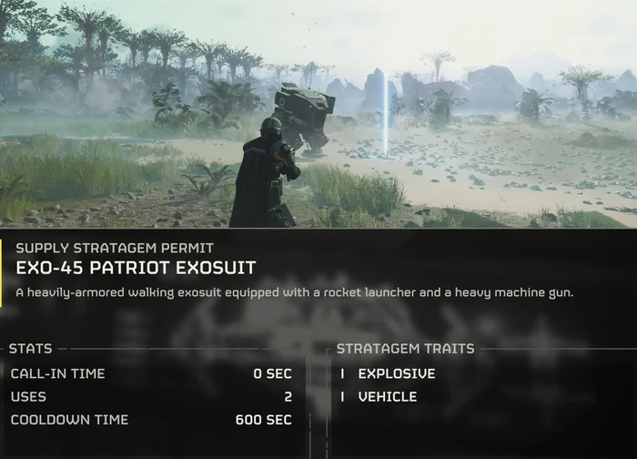 Exo 45 Patriot Exosuit