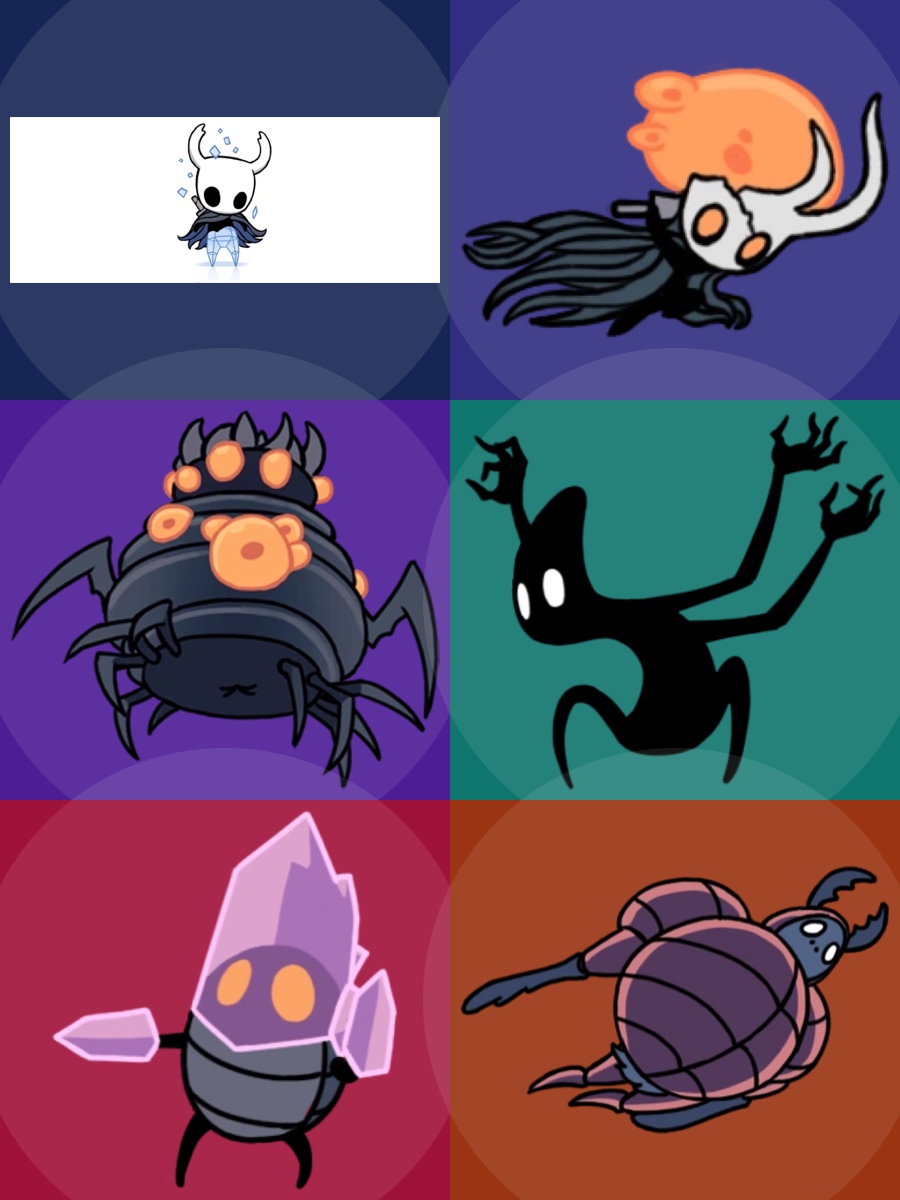 Hollow Knight Bosses