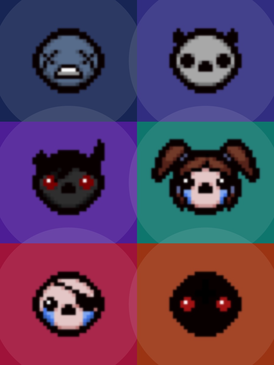 Isaac Characters
